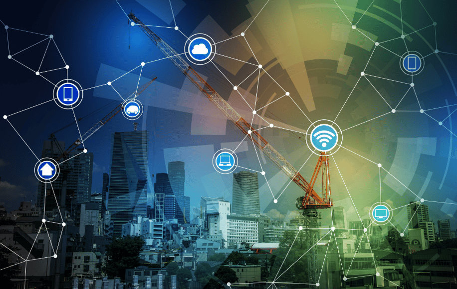 Keeping construction companies connected with SASE network solutions.